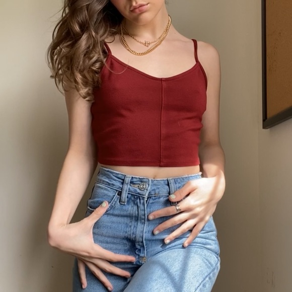 Forever 21 Red Cropped Tank ❤️⚡️ - Picture 2 of 5